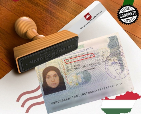 ویزای تحصیلی مجارستان-خانم فاطمه بختیاری نژاد
