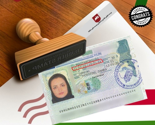 ویزای تحصیلی مجارستان-خانم زهرا حسینی